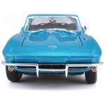 Maisto Chevrolet Corvette 1965 1:18 světle modrá metalíza