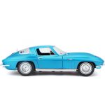 Maisto Chevrolet Corvette 1965 1:18 světle modrá metalíza