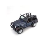 Maisto Jeep Wrangler Rubicon 1:18 modrá metalíza