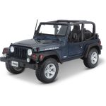 Maisto Jeep Wrangler Rubicon 1:18 modrá metalíza