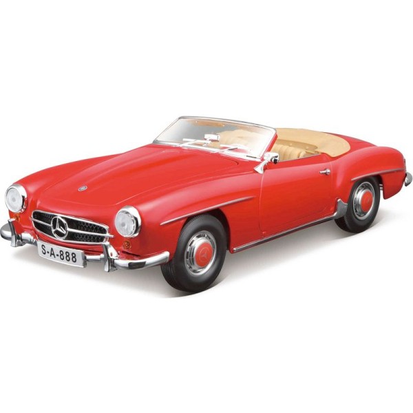 Maisto Mercedes-Benz 190SL 1955 1:18 červená