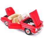 Maisto Mercedes-Benz 190SL 1955 1:18 červená