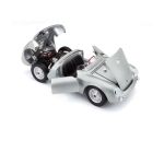 Maisto Porsche 550 A Spyder 1:18 stříbrná