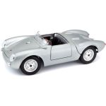 Maisto Porsche 550 A Spyder 1:18 stříbrná