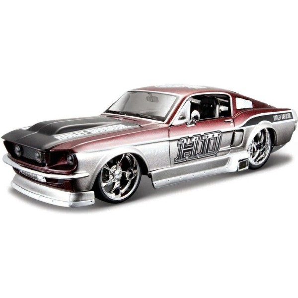 Maisto Harley-Davidson Custom - Ford Mustang GT 1967 1:24