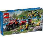 LEGO City - Hasičský vůz 4x4 a záchranný člun