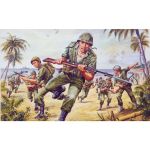 Airfix figurky - WWII US mariňáci (1:76) (Vintage)