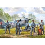 Zvezda figurky Soviet airforce ground crew (1:72)