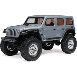 Axial SCX24 Jeep Wrangler JLU CRC 2019 V3 1:24 4WD RTR šedý