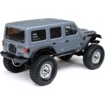 Axial SCX24 Jeep Wrangler JLU CRC 2019 V3 1:24 4WD RTR šedý