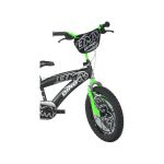 DINO Bikes - Dětské kolo 16” BMX černé/zelené