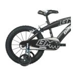 DINO Bikes - Dětské kolo 16” BMX černé/zelené