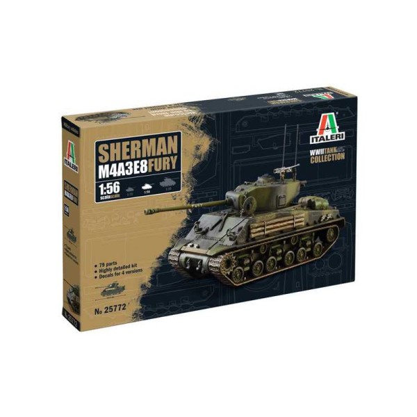 Itateri M4A3E8 Sherman Fury (1:56)