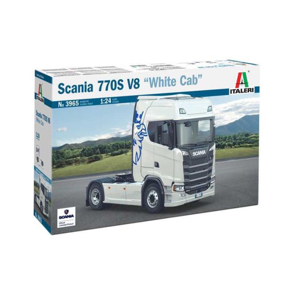 Italeri Scania S770 V8 White Cab (1:24)