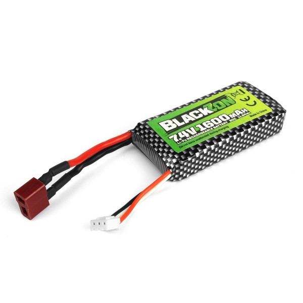 LiPo akumulátor 7.4V, 1600mAh, konektor T-Dean