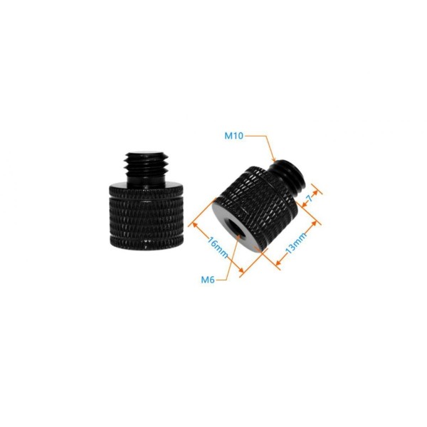 M10 Male to M6 Female Screw