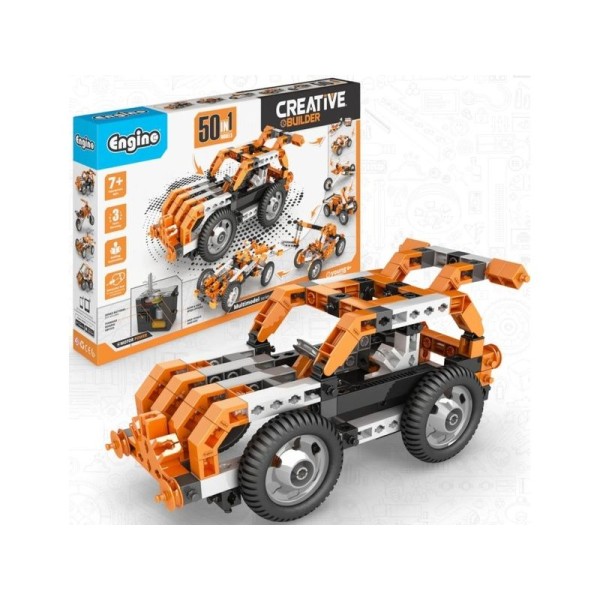 Engino Creative Builder 50 modelů + motor