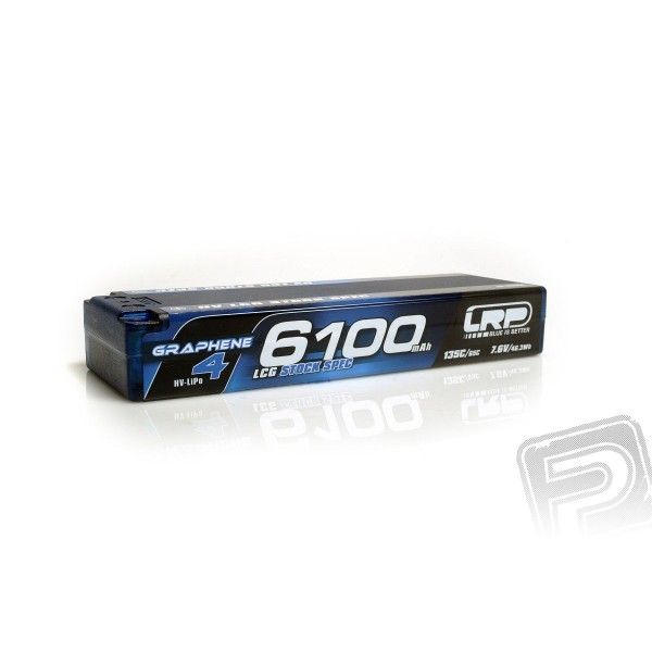 HV LCG Stock Spec GRAPHENE-4 6100mAh Hardcase Akku - 7.6V LiPo - 130C/65C