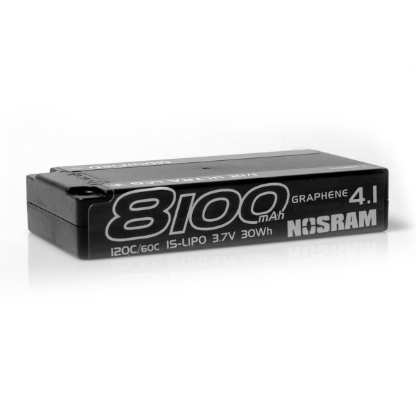 NOSRAM 8100 G4.1 - 1/12 1S - 120C/60C - 3.7 LiPo - 1/12 Competition Car Line Hardcase