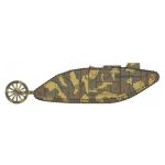 Airfix WWI Male Tank Mk.I (1:76) (Vintage)