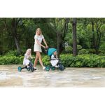 Globber - Tříkolka Explorer Trike 4in1 skládací Teal