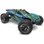 Traxxas Rustler 1:10 VXL HD 4WD RTR modrý