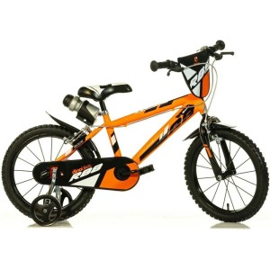 DINO Bikes - Dětské kolo 14” oranžové