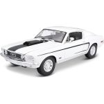 Maisto Ford Mustang GT Cobra Jet 1968 1:18 bílá