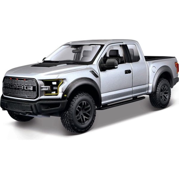 Maisto Ford F-150 Raptor 2017 1:24 šedá metalíza