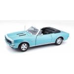 Maisto Chevrolet Camaro SS 396 1967 1:18 tyrkysová