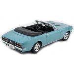 Maisto Chevrolet Camaro SS 396 1967 1:18 tyrkysová