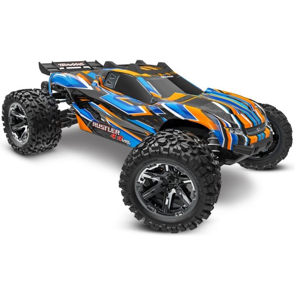 Traxxas Rustler 1:10 VXL HD 4WD RTR oranžový