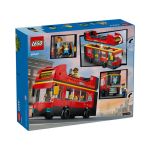 LEGO City - Červený dvoupodlažní vyhlídkový autobus