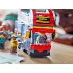 LEGO City - Červený dvoupodlažní vyhlídkový autobus