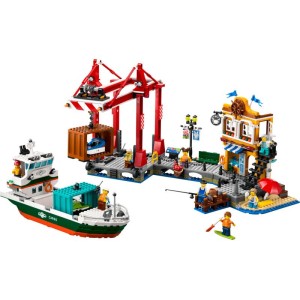 LEGO City - Přístav s nákladní lodí