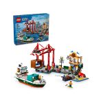 LEGO City - Přístav s nákladní lodí