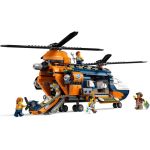 LEGO City - Helikoptéra na průzkum džungle v základním táboře