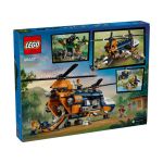 LEGO City - Helikoptéra na průzkum džungle v základním táboře