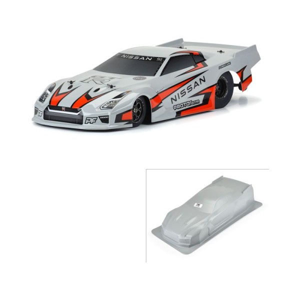 PROTOform karosérie 1:10 Nissan GT-R R35 Pro šedá: Drag Car