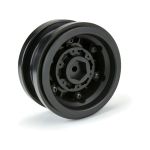 Pro-Line disk 2.9” Black Rhino Armory Gunmetal Aluminum Dual Offset (+5/+10): Axial SCX6