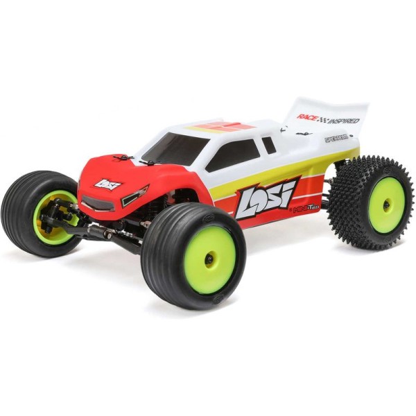 Losi Mini-T 2.0 V2 Brushless 1:18 RTR červená