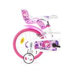 DINO Bikes - Dětské kolo 16” Fairy bílé