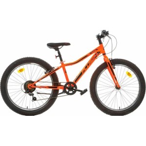 DINO Bikes - Dětské kolo 24” Aurelia oranžové