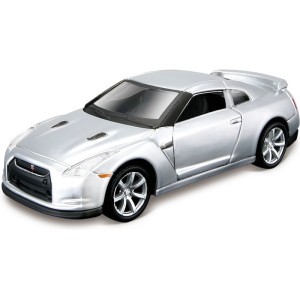 Maisto Nissan GT-R 2009 1:40 stříbrná