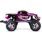 Traxxas Stampede 1:10 BL-2s RTR červený