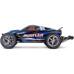 Traxxas Rustler 1:10 BL-2s RTR modrý