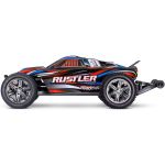 Traxxas Rustler 1:10 BL-2s RTR oranžový