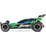 Traxxas Bandit 1:10 HD RTR zelený