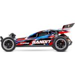 Traxxas Bandit 1:10 HD RTR červený