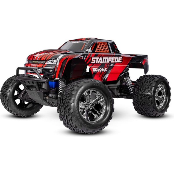 Traxxas Stampede 1:10 HD RTR červený